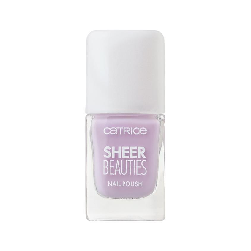 Лак для ногтей `CATRICE` SHEER BEAUTIES NAIL POLISH тон 100 Lavender Whispers