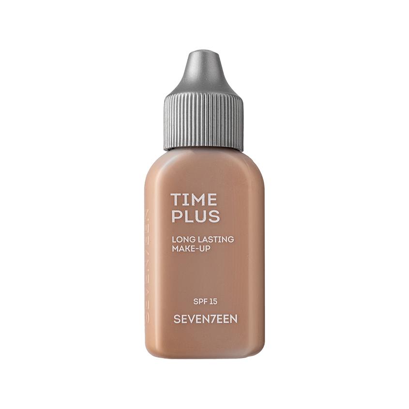 Крем тональный для лица `SEVENTEEN` TIME PLUS LONGLASTING MAKE UP стойкий тон 7 Летний загар