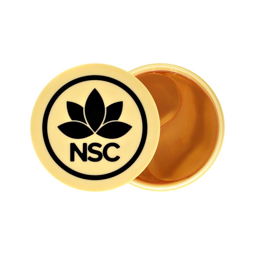 Патчи для глаз `NSC` гидрогелевые антивозрастные с витамином C и золотом от отеков 60 шт