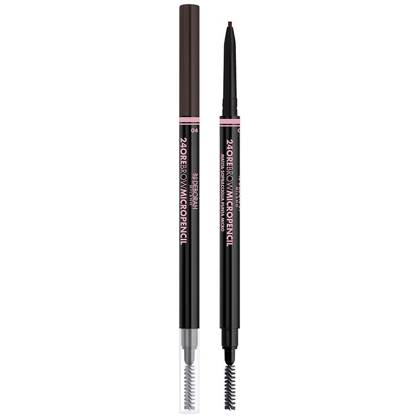 Карандаш для бровей `DEBORAH` 24ORE BROW MICROPENCIL тон 04