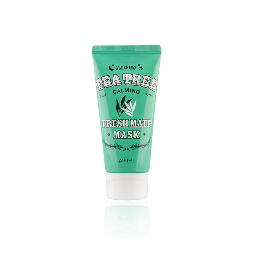 Ночная маска для лица `A`PIEU` FRESH MATE MASK успокаивающая с маслом чайного дерева 50 мл