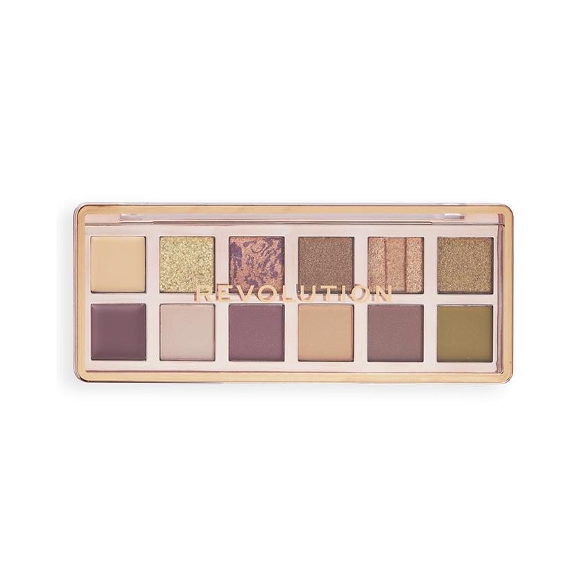 REVOLUTION | Палетка теней для век `REVOLUTION` ICON PALETTE тон The Eternal Green