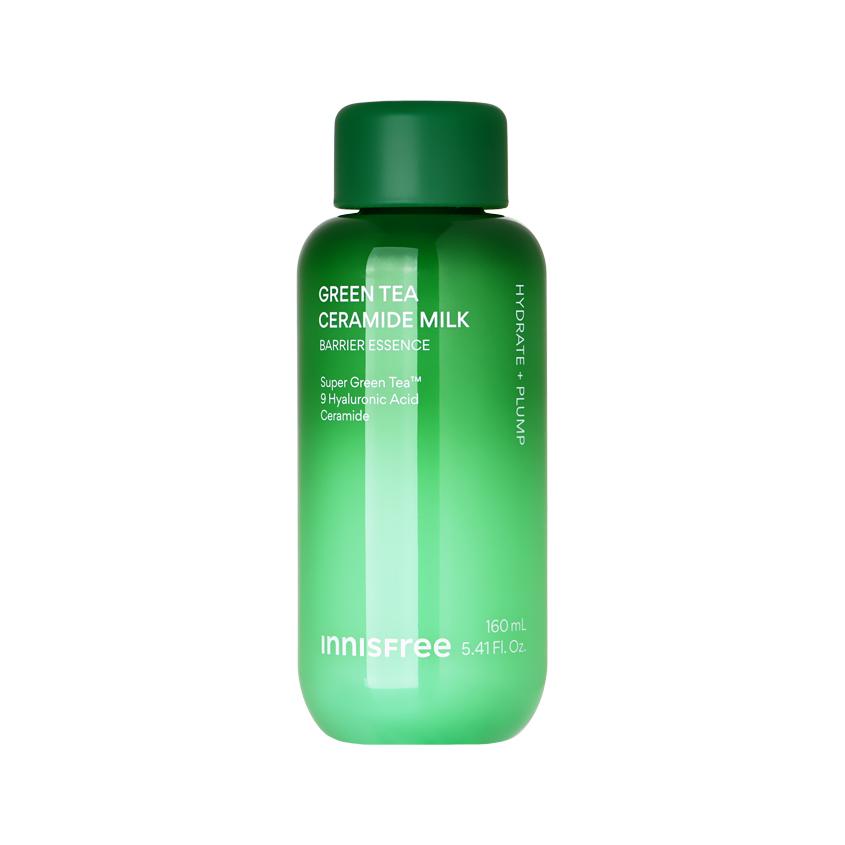 Тонер-эссенция для лица `INNISFREE` молочный барьерный с керамидами зеленого чая для увлажнения кожи 160 мл