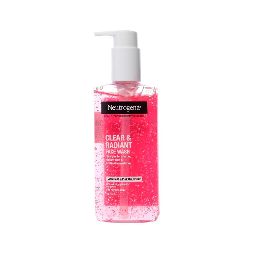 NEUTROGENA | Гель для умывания `NEUTROGENA` REFRESHINGLY CLEAR с розовым грейпфрутом и витамином C 200 мл