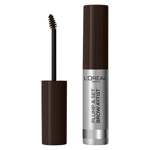 Тушь для бровей `LOREAL` PLUMP & SET BROW ARTIST тон 108 dark brunette