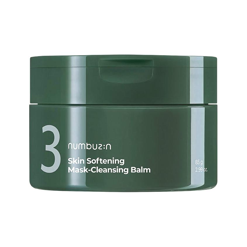 Бальзам для умывания `NUMBUZIN` NO. 3 Skin Softening очищающий с углем 85 г