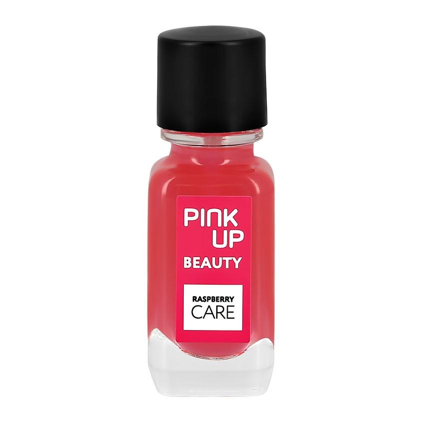 Средство для укрепления, защиты и питания ногтей `PINK UP` `BEAUTY` rasberry care 11 мл