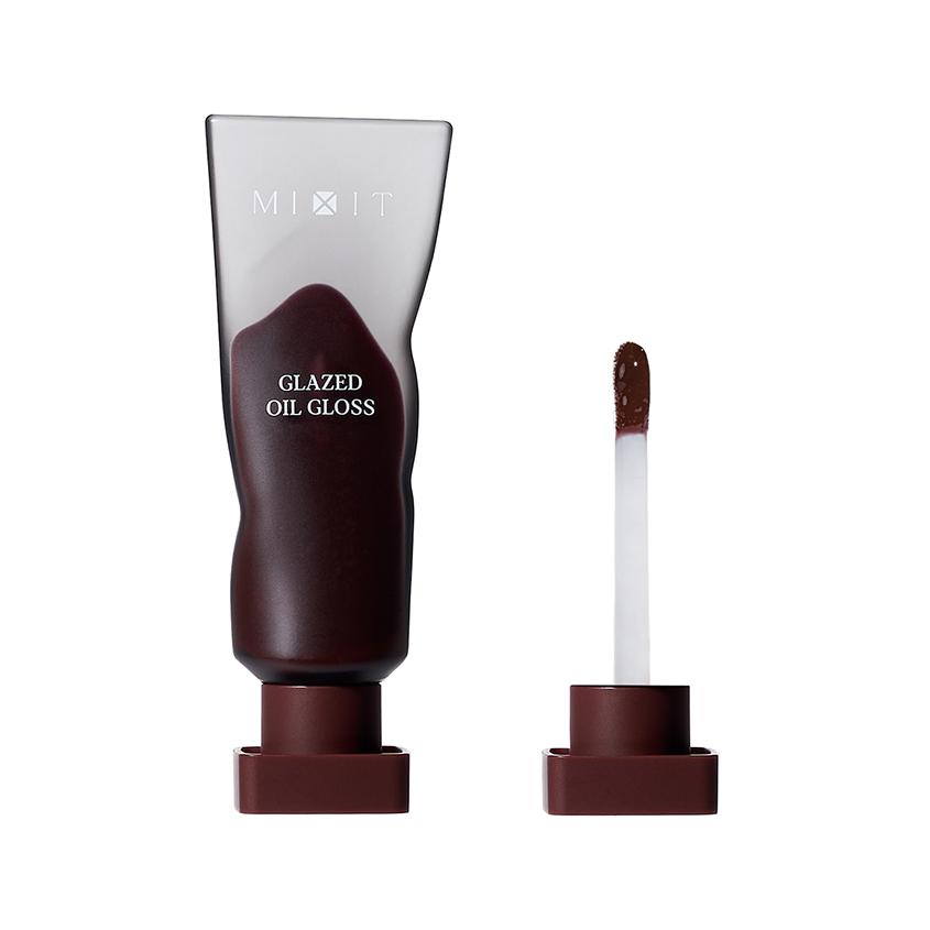 Масло-блеск для губ `MIXIT` GLAZED OIL GLOSS тон Cherry cola