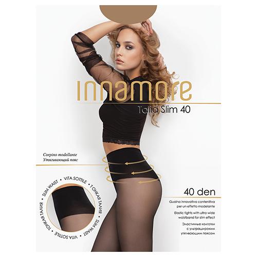 Колготки женские `INNAMORE` TALIA SLIM 40 den (тон Daino) р-р 4