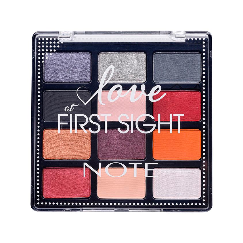 Тени для век `NOTE` LOVE AT FIRST SIGHT EYESHADOW PALETTE тон 203