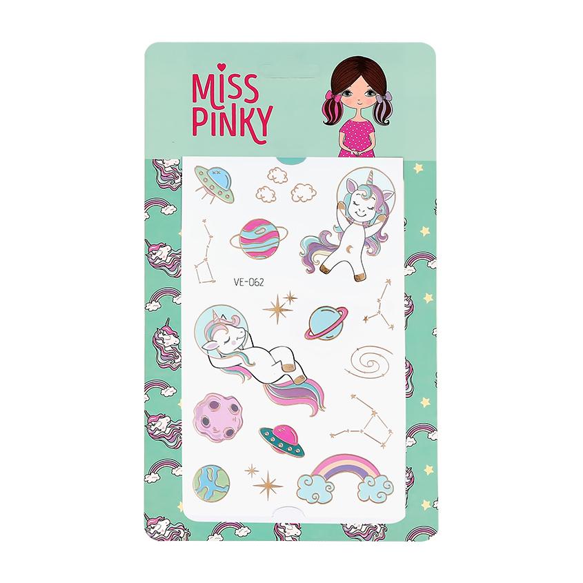 Татуировки переводные `MISS PINKY` 12 x 7,5 см