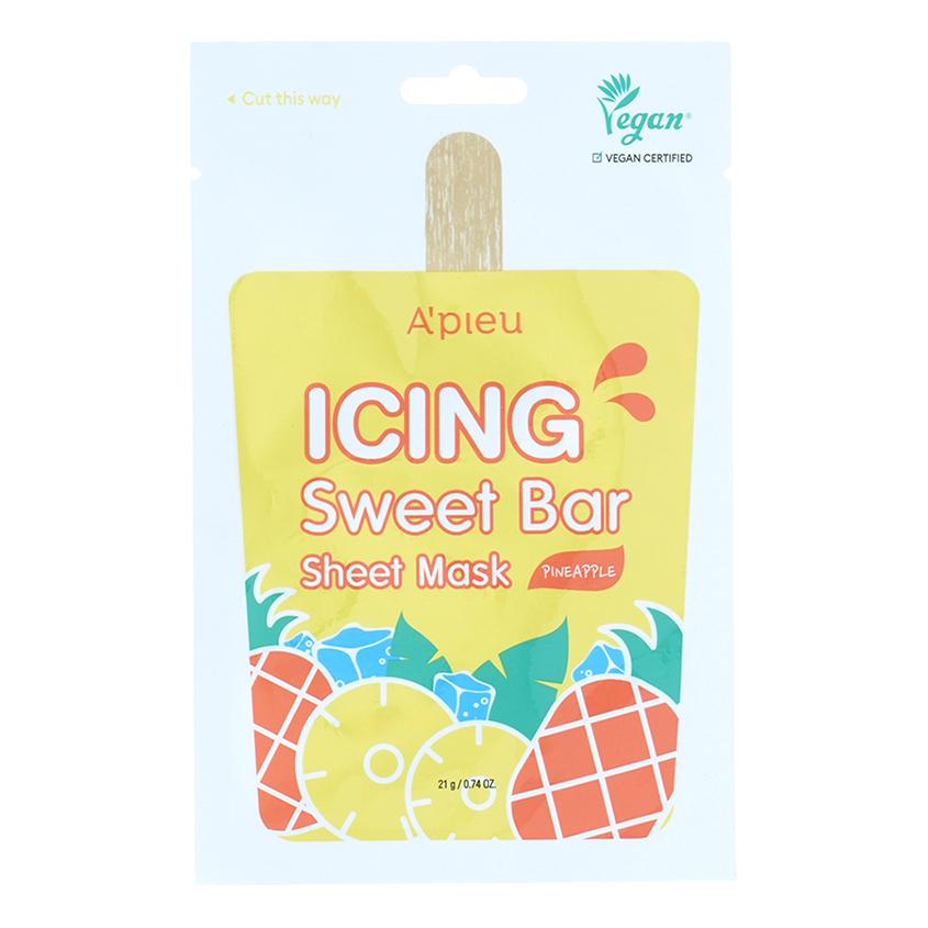 Маска для лица `A`PIEU` ICING SWEET BAR Ананас 21 г