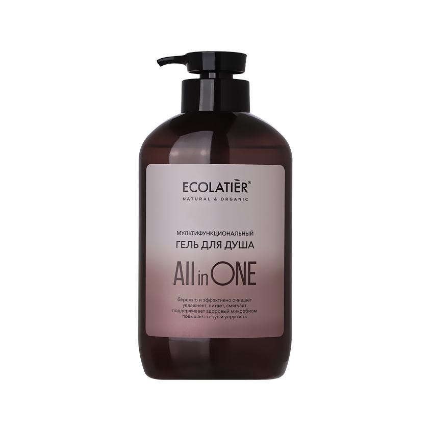 Гель для душа `ECOLATIER` ALL IN ONE мультифункциональный 600 мл