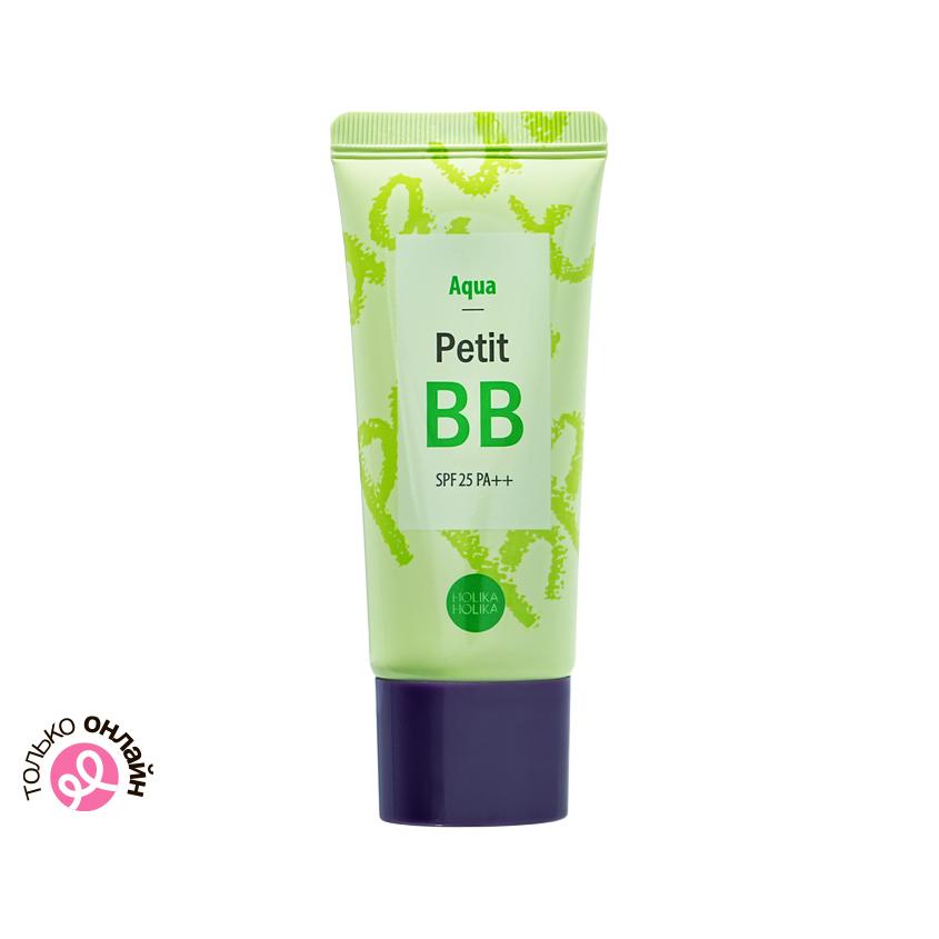Крем для лица `HOLIKA HOLIKA` PETIT BB Аква с экстрактом зеленого чая (SPF-25 PA++) 30 мл
