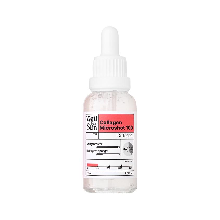 Эссенция для лица `WATI FOR SKIN` MICROSHOT 100 с микроиглами и коллагеном 30 мл