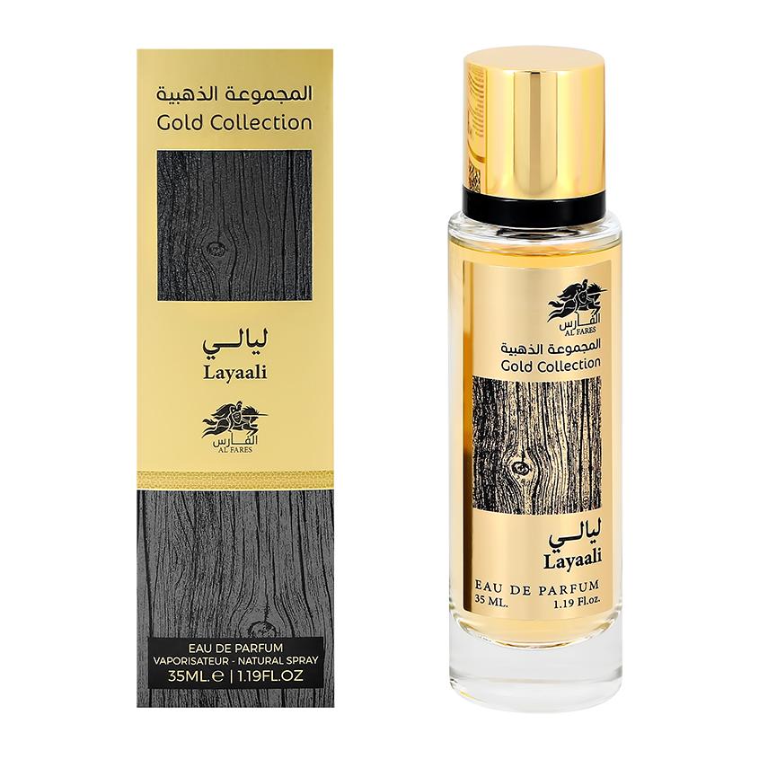 AL FARES | Парфюмерная вода `AL FARES` GOLD COLLECTION layaali 35 мл