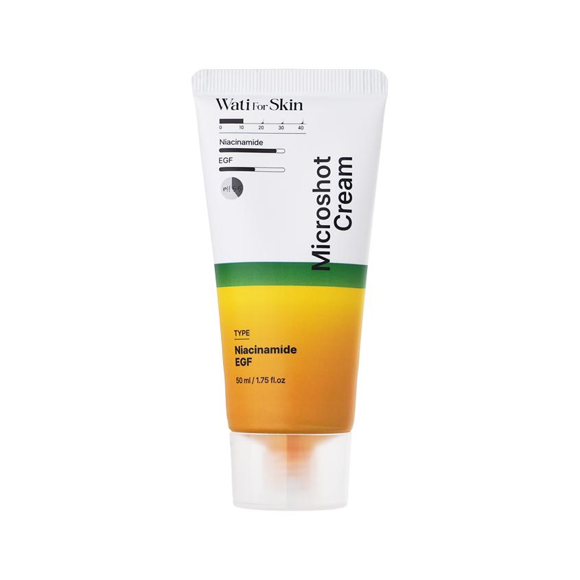 Крем для лица `WATI FOR SKIN` MICROSHOT с микроиглами и ниацинамидом 50 мл