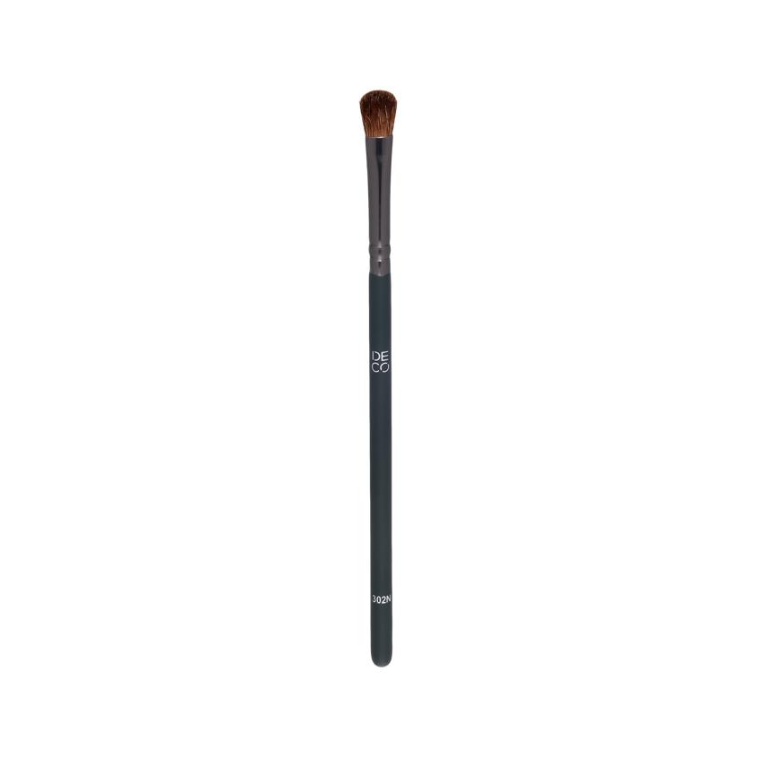 Кисть `DECO` MAKE UP BRUSH EYES для нанесения теней натуральная удлиненная №302N