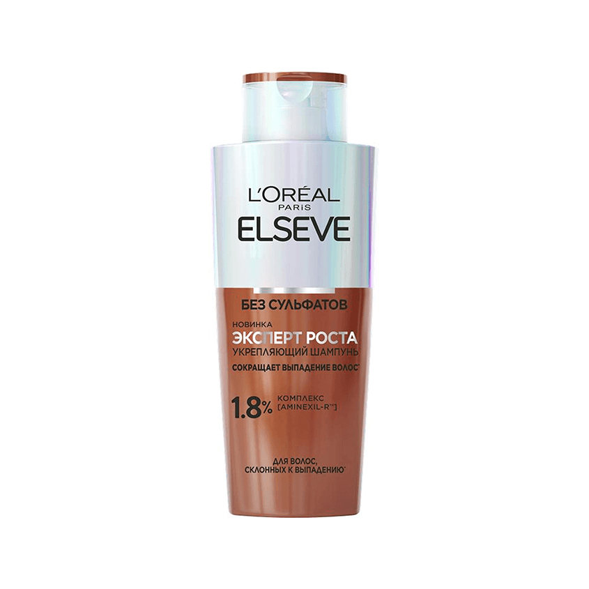 Шампунь для волос `LOREAL` `ELSEVE` ЭКСПЕРТ РОСТА укрепляющий без сульфатов 200 мл