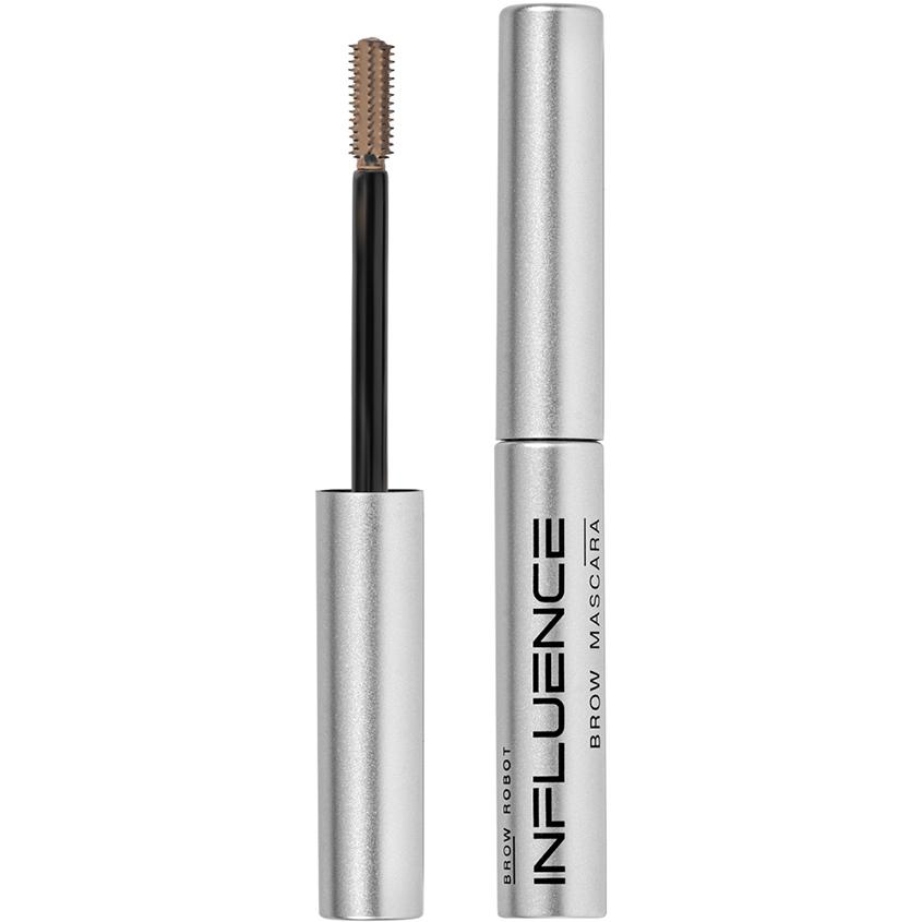 Тушь для бровей `INFLUENCE BEAUTY` `BROW ROBOT` BROW MASCARA тон 01