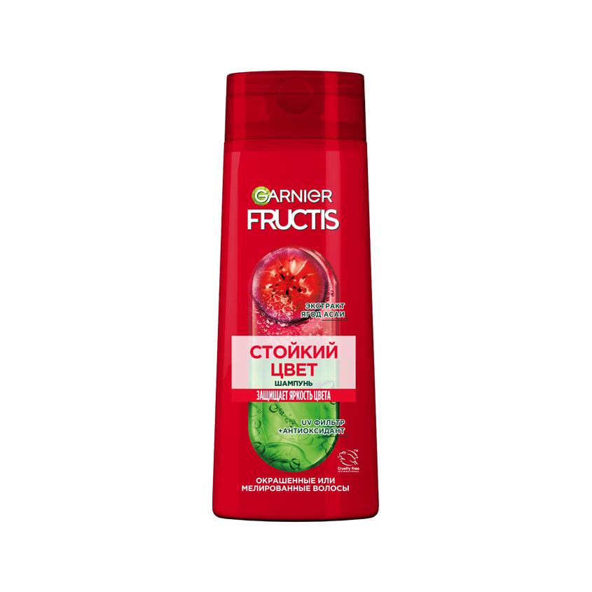 Шампунь для волос `GARNIER` `FRUCTIS` ГОДЖИ СТОЙКИЙ ЦВЕТ укрепляющий (для окрашенных или мелированных волос) 250 мл