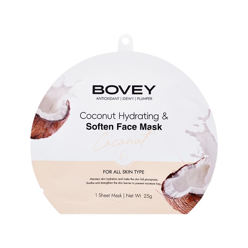 BOVEY | Маска для лица `BOVEY` увлажняющая с кокосом 25 г