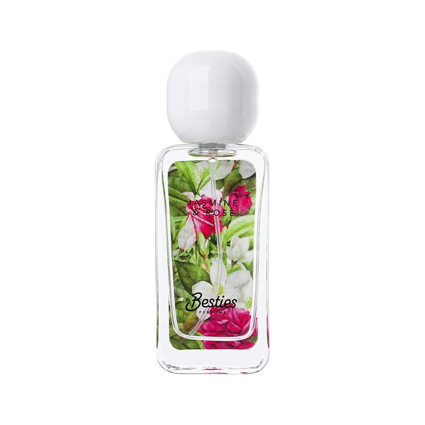 Парфюмерная вода `BESTIES` FLORAL COLLECTION jasmine & rose  (жен.) 50 мл