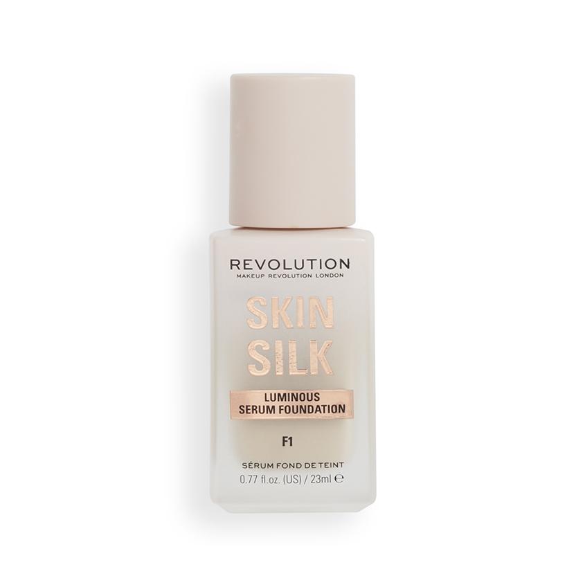 REVOLUTION | Основа тональная для лица `REVOLUTION` SKIN SILK Luminous Serum Foundation тон F1