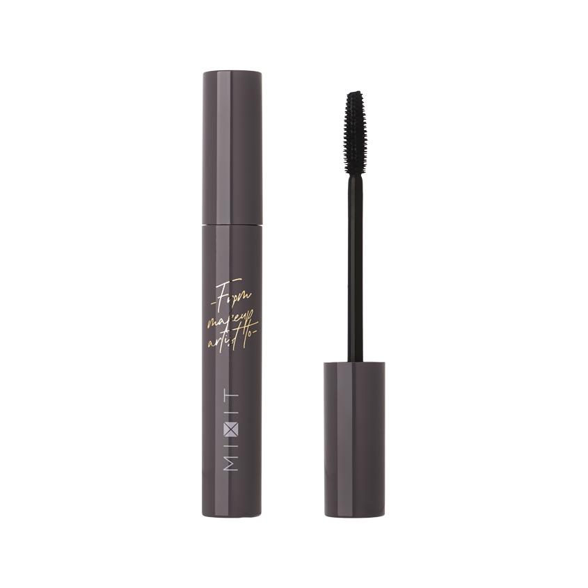 Тушь для ресниц `MIXIT` LASHLUST VOLUME MAX MASCARA с эффектом максимального объема тон Черный