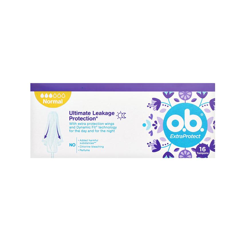 Тампоны `O.B.` ExtraProtect Normal 16 шт