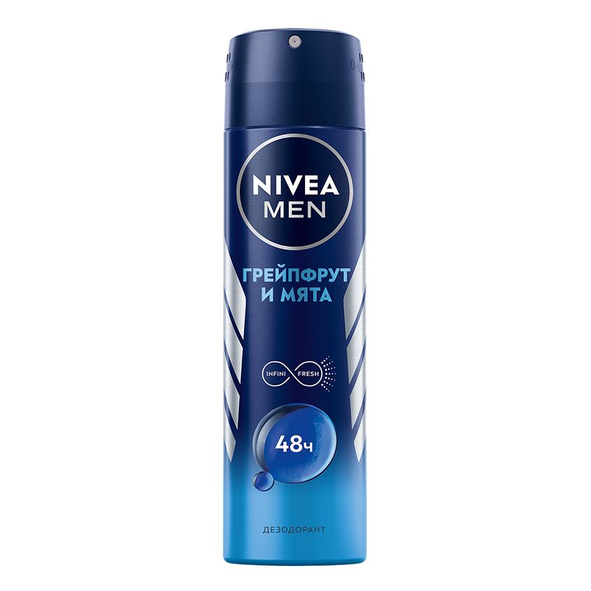 Део-спрей муж. `NIVEA` `MEN` Грейпфрут и мята 48ч 150 мл