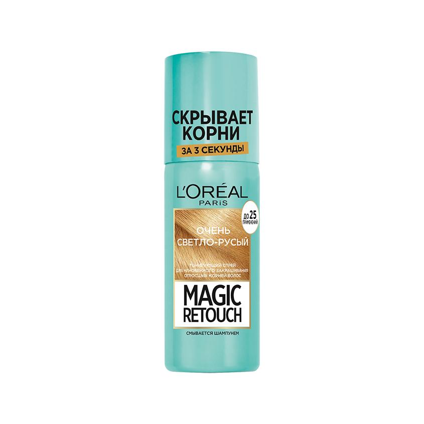 Спрей для волос тонирующий `LOREAL` `MAGIC RETOUCH` тон 9 (очень светло-русый) 75 мл
