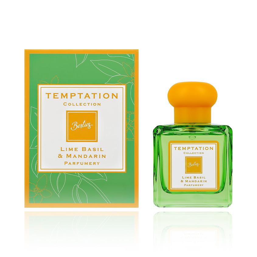 Парфюмерная вода `BESTIES` TEMPTATION lime basil & mandarin (жен.) 50 мл