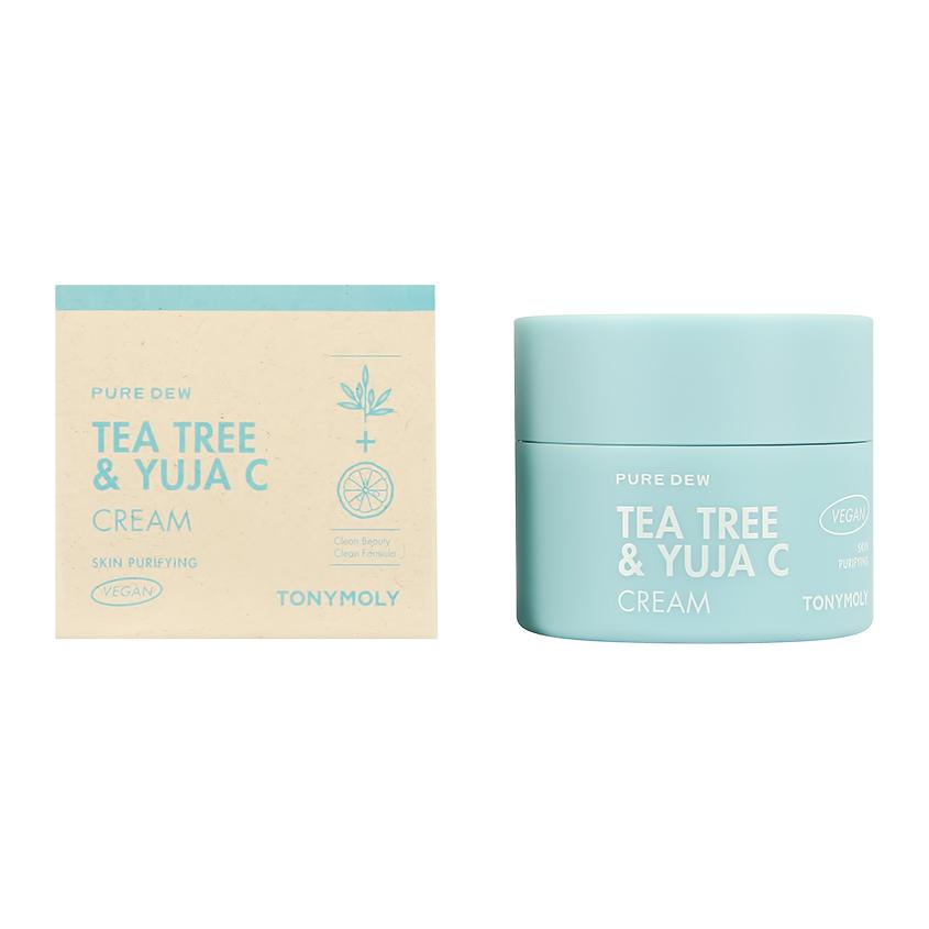 Крем для лица `TONYMOLY` TEA TREE & YUJA C 50 мл