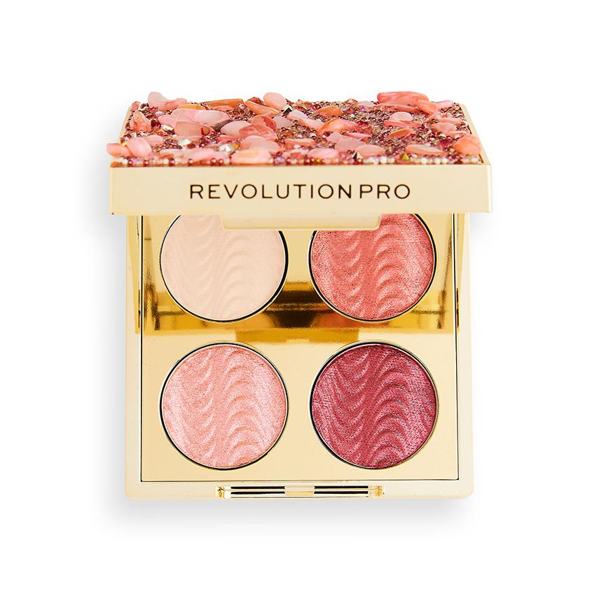 Палетка теней для век `REVOLUTION PRO` ULTIMATE EYE LOOK PALETTE тон quartz crush