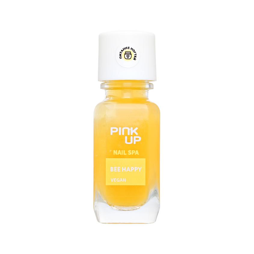 Сыворотка для увлажнения и роста ногтей `PINK UP` `NAIL SPA` Bee happy c медовым экстрактом и пантенолом 11 мл