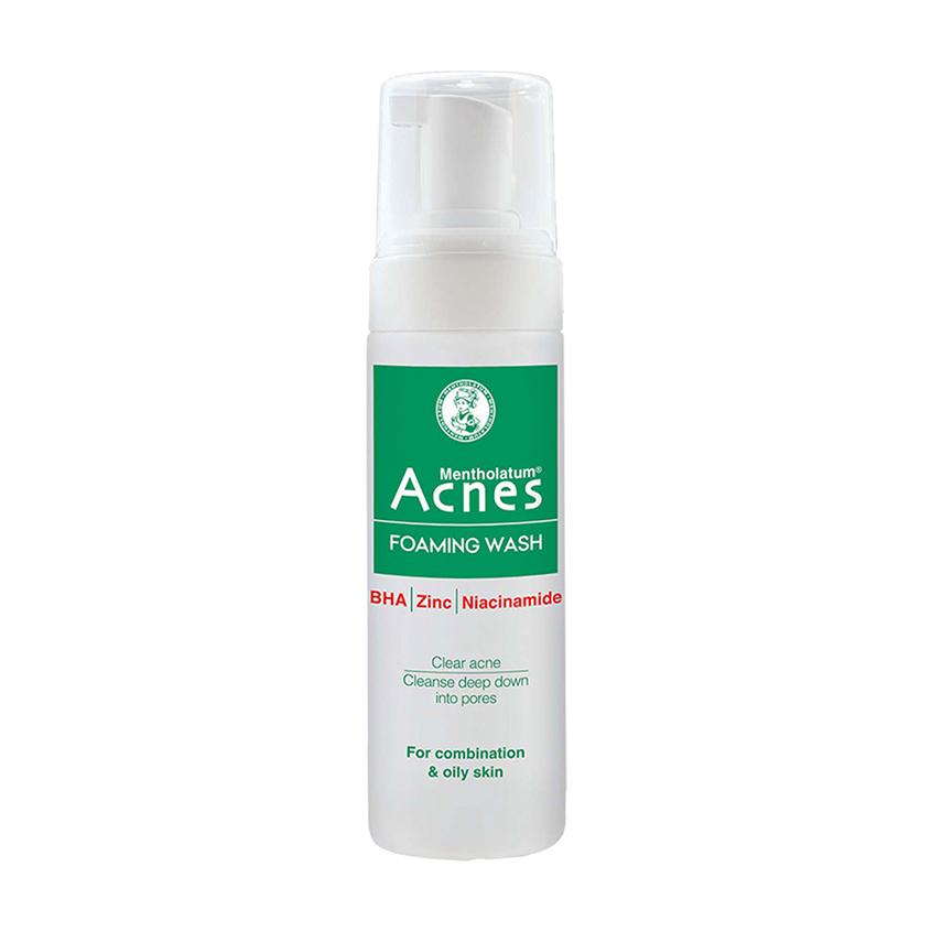 Пенка для умывания `MENTHOLATUM` ACNES против акне, для комбинированной и жирной кожи 150 мл