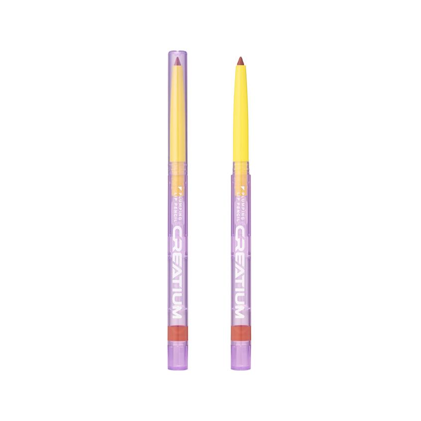 Карандаш для губ `INFLUENCE BEAUTY` CREATIUM c плампинг-эффектом тон 01 Neural pink