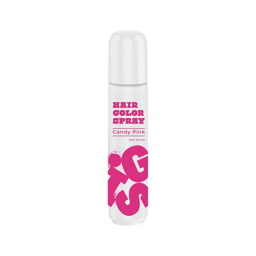 Спрей для волос оттеночный `GIS` Candy Pink 50 мл
