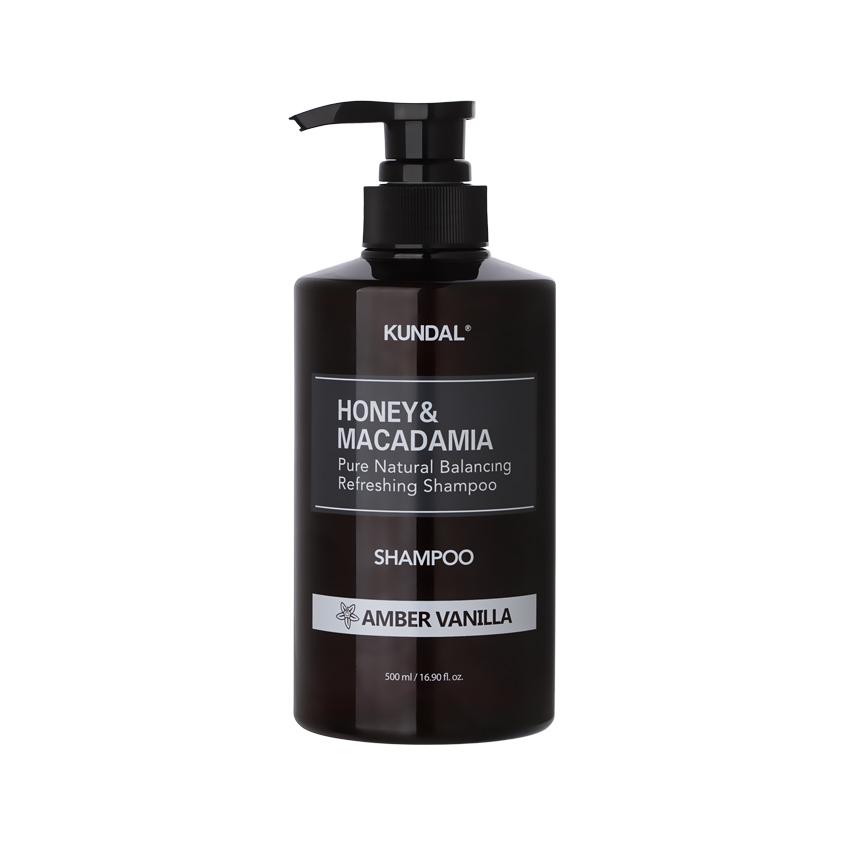 Шампунь для волос `KUNDAL` Амбровая ваниль 500 мл