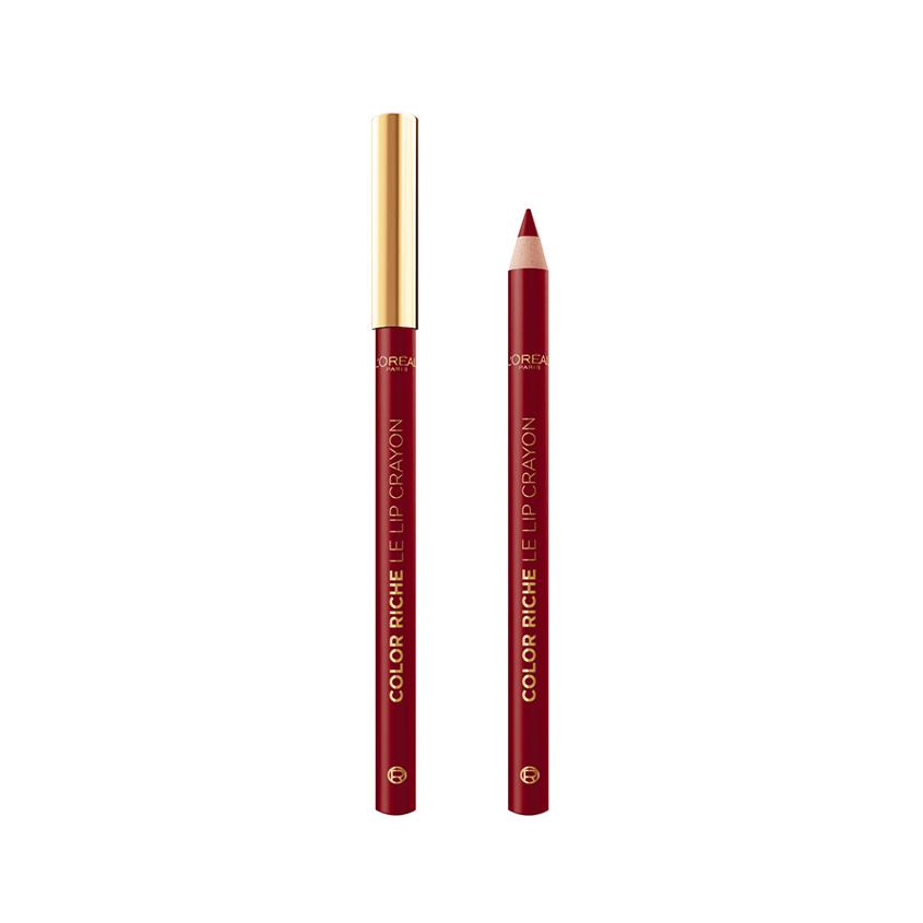 Карандаш для губ `LOREAL` COLOR RICHE LE LIP CRAYON тон 1990 Le bordeaux