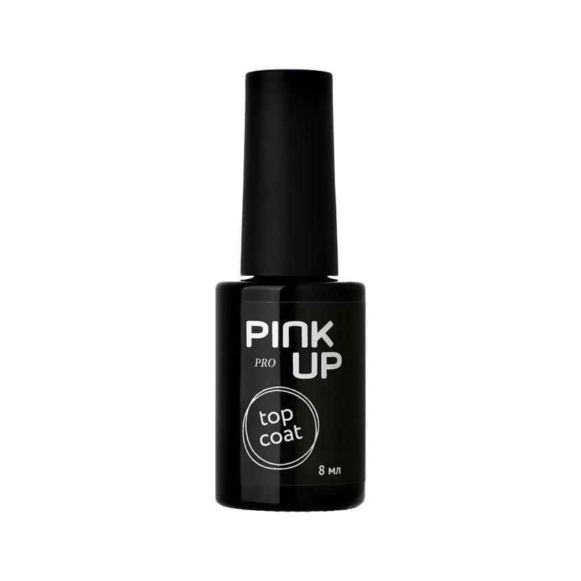 Верхнее покрытие для ногтей `PINK UP` `GEL PRO` UV/LED без липкого слоя 8 мл