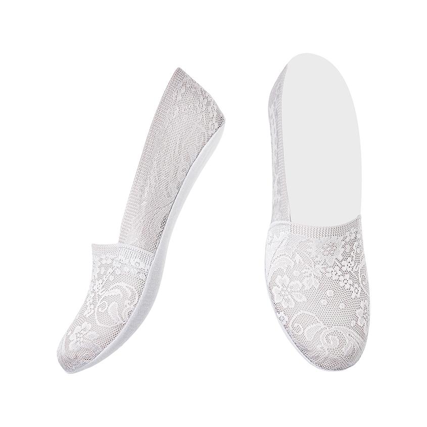 TRENDY LOOK | Подследники `TRENDY LOOK` BREATHABLE LACE (серый) one size