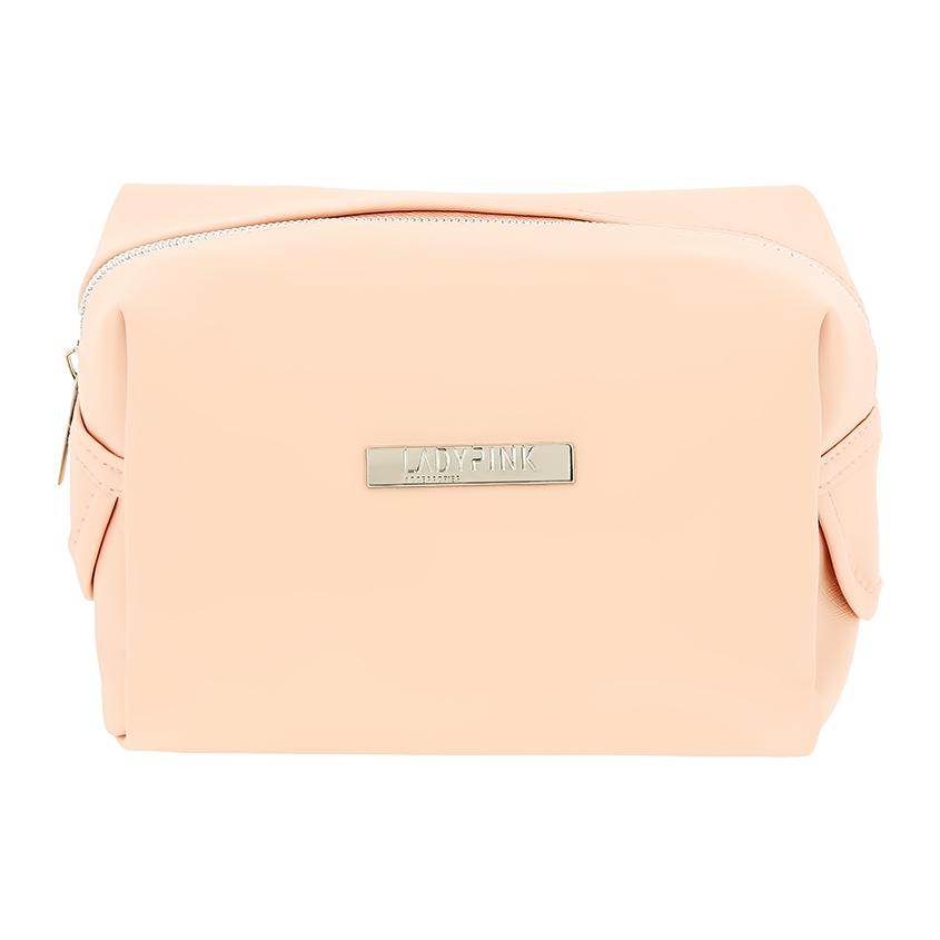 Косметичка must have квадратная `LADY PINK` `BASIC` розовая