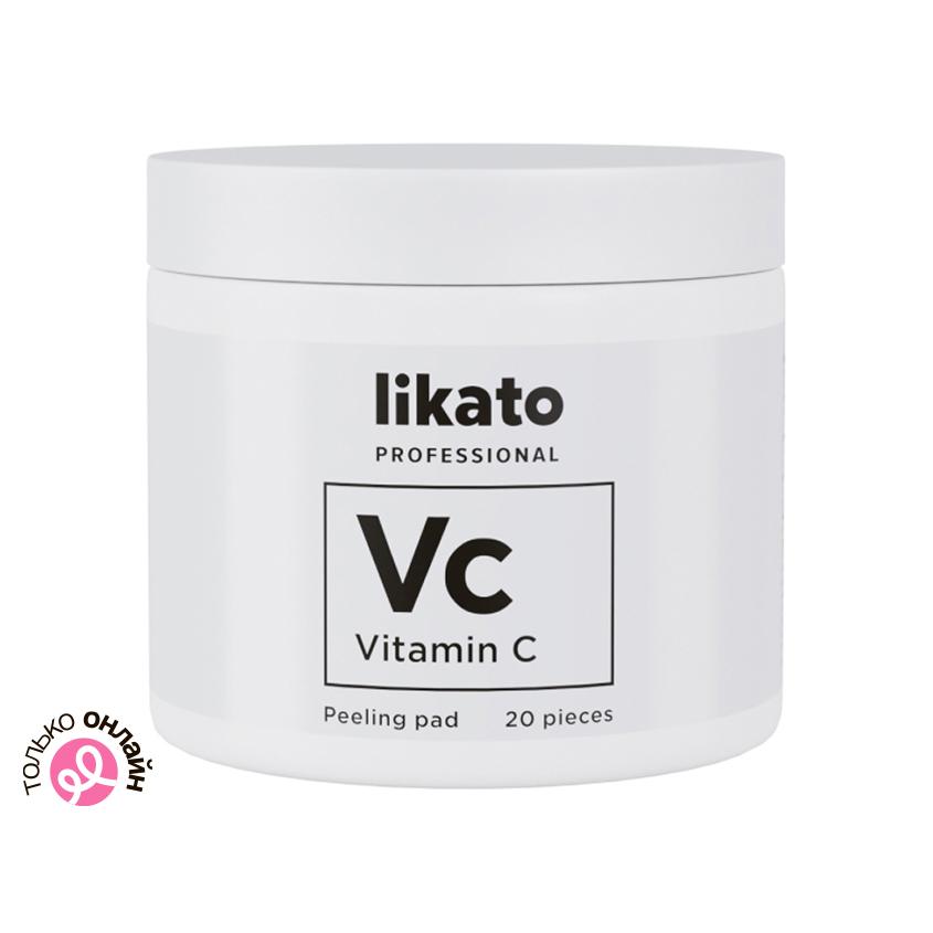 Пилинг-пэды для лица `LIKATO` `PROFESSIONAL` с AHА-кислотами и витамином С (для совершенной кожи) 20 шт