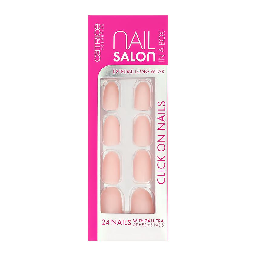 Накладные ногти `CATRICE` NAIL SALON IN A BOX на клейкой основе тон 010