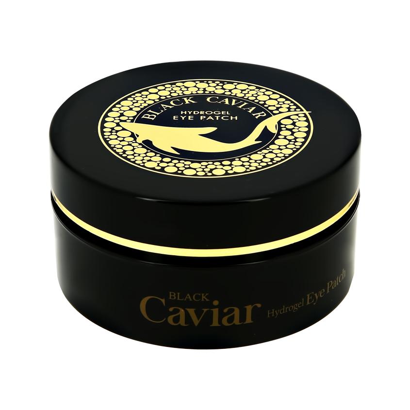 Патчи для глаз `ESFOLIO` BLACK CAVIAR гидрогелевые с экстрактом черной икры 60 шт