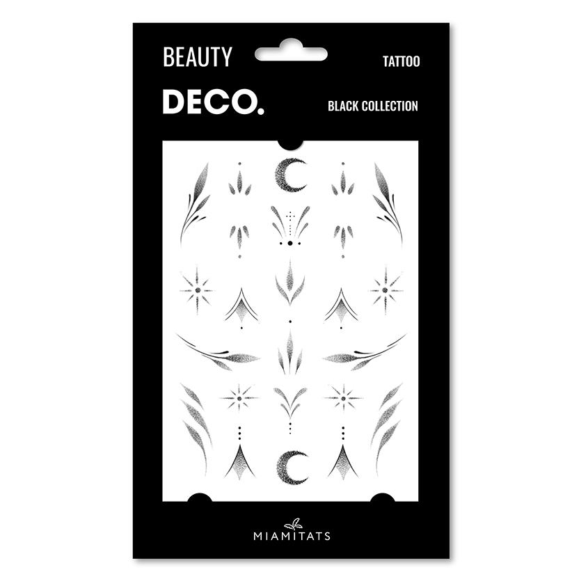 Татуировка для тела `DECO.` BLACK COLLECTION by Miami tattoos переводная (Mini)