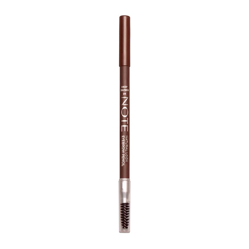 Карандаш для бровей `NOTE` NATURAL LOOK EYEBROW PENCIL тон 04