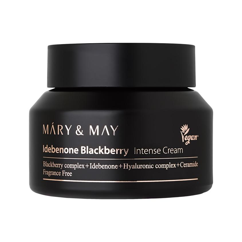 Крем для лица `MARY&MAY` с идебеноном и экстрактом ежевики 70 г